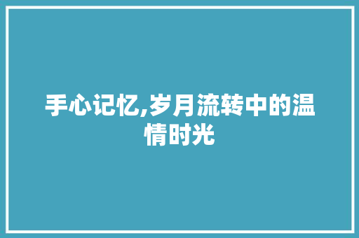 手心记忆,岁月流转中的温情时光