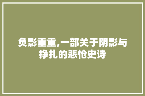 负影重重,一部关于阴影与挣扎的悲怆史诗