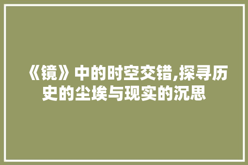 《镜》中的时空交错,探寻历史的尘埃与现实的沉思