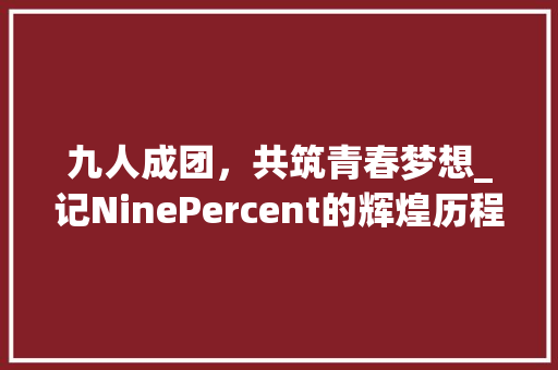 九人成团，共筑青春梦想_记NinePercent的辉煌历程