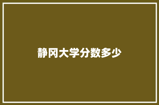 静冈大学分数多少